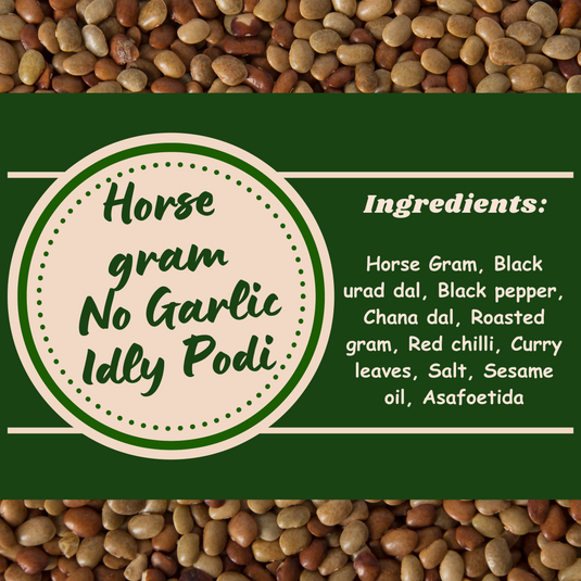 Horse gram(kollu) Idly podi - No garlic