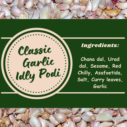 Classic Idly podi - Garlic