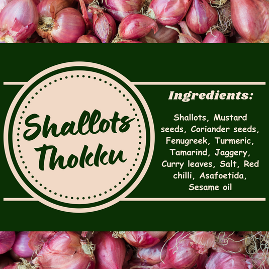 Small Onion(Shallots) Thokku