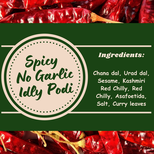 Spicy Idly Podi - No Garlic